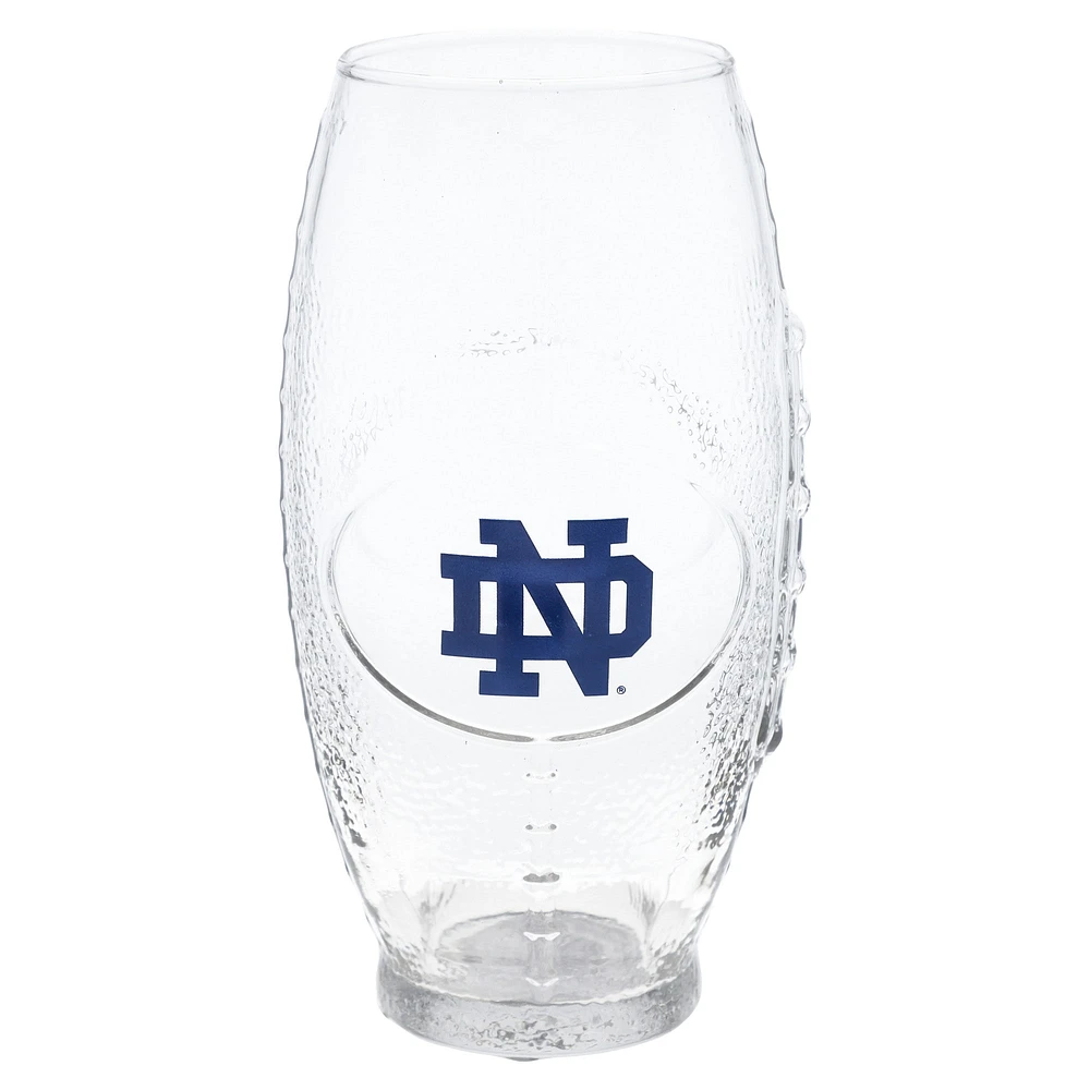 Notre Dame combattant les Irlandais 23oz. Verre de football