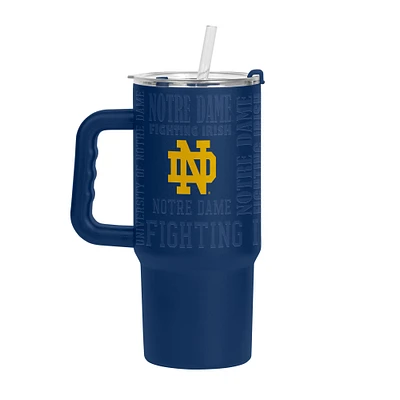 Verre à revêtement en poudre Replay de 24 oz des Fighting Irish de Notre Dame