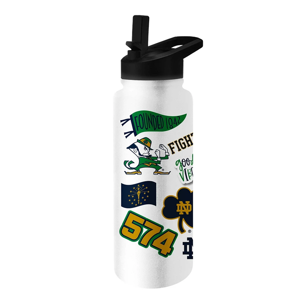 Notre Dame Fighting Irish 34 oz. Bouteille Quencher native