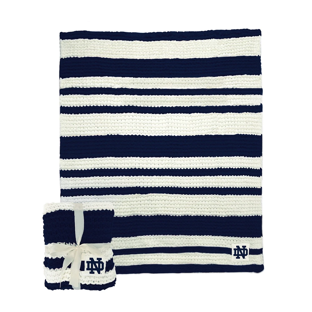 Notre Dame Fighting Irish 50" x 60" Cable-Knit Throw Blanket