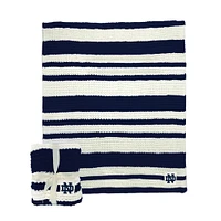 Notre Dame Fighting Irish 50" x 60" Cable-Knit Throw Blanket