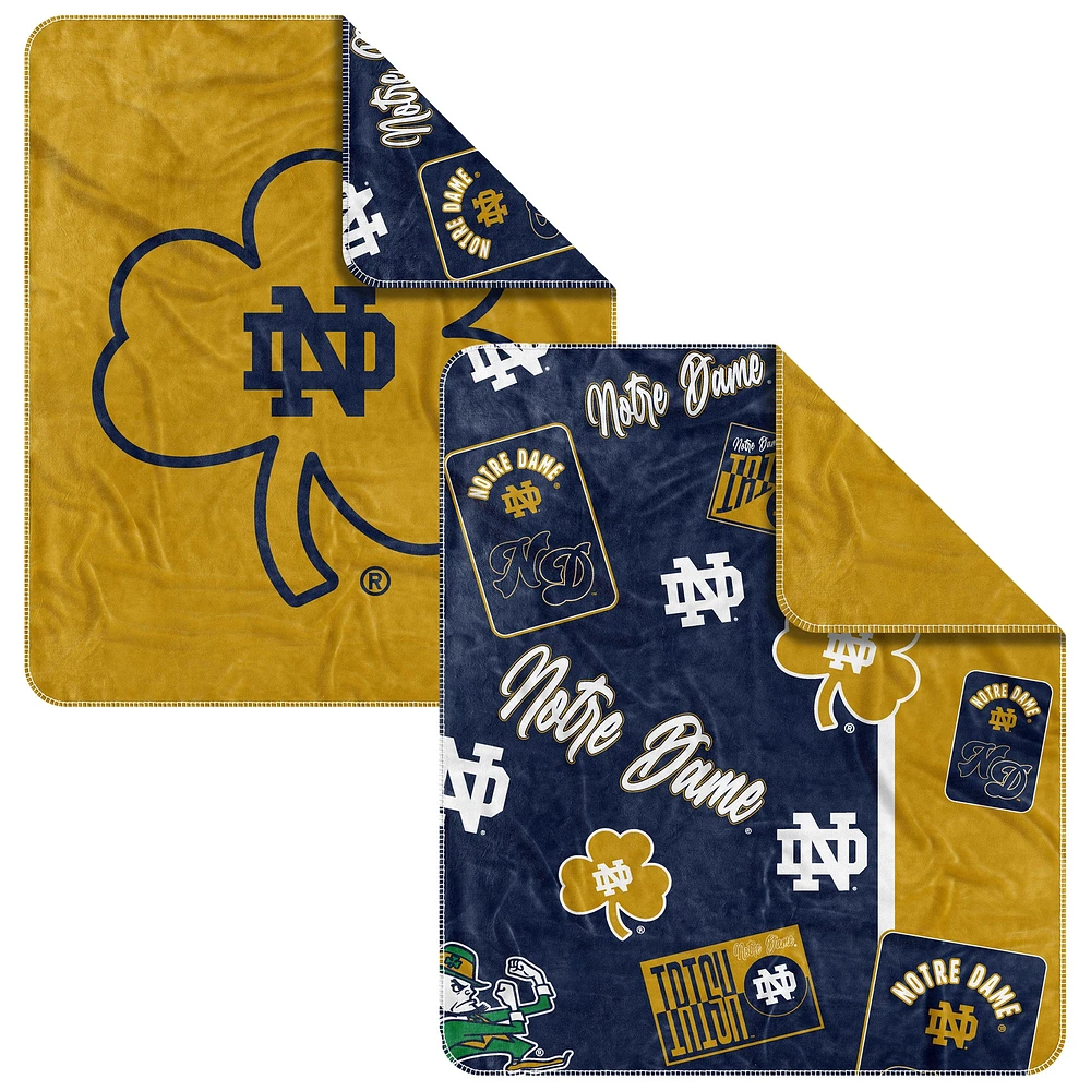 Notre Dame Fighting Irish 50” x 60” Dream Weave Throw Blanket