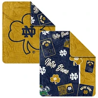 Notre Dame Fighting Irish 50” x 60” Dream Weave Throw Blanket