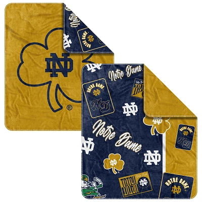 Notre Dame Fighting Irish 50” x 60” Dream Weave Throw Blanket