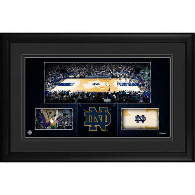 Notre Dame Fighting Irish Fanatics Authentic Framed 10'' x 18'' Edmund P. Joyce Center Panoramic Collage