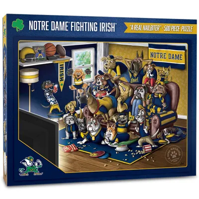 Notre Dame Fighting Irish Purebred Fans 18'' x 24'' A Real Nailbiter 500-Piece Puzzle