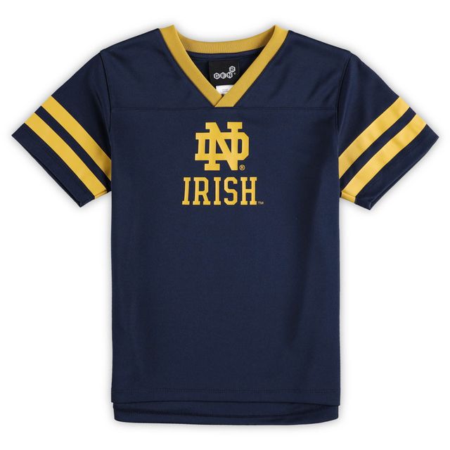 Préscolaire Marine/Or Notre Dame Fighting Irish Red Zone Jersey & Pantalon Set