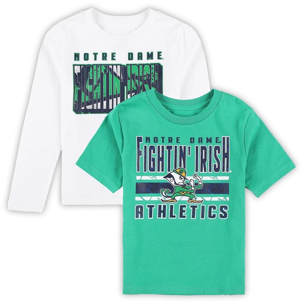 Ensemble de t-shirts the Mix pour enfants d'âge préscolaire Notre Dame Fighting Irish