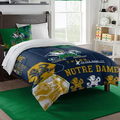 Notre Dame Fighting Irish The Northwest Group Hexagon Twin Comforter & Sham Set