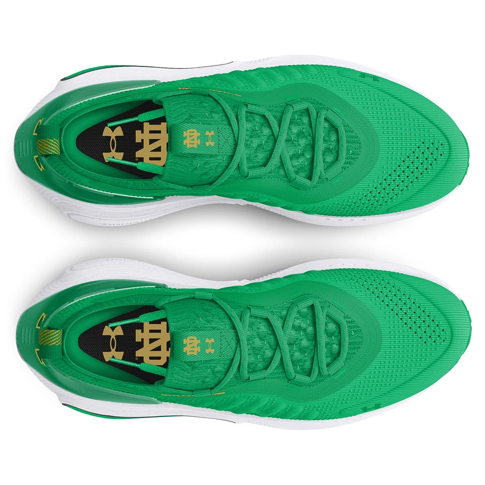 Unisex Under Armour Green Notre Dame Fighting Irish Phantom 4 Shoes