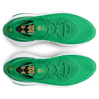 Chaussures unisexes Under Armour vertes Notre Dame Fighting Irish Phantom 4