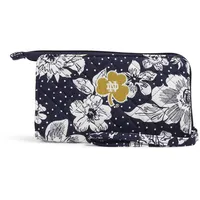 Notre Dame Fighting Irish Vera Bradley Rain Garden Front-Zip Wristlet