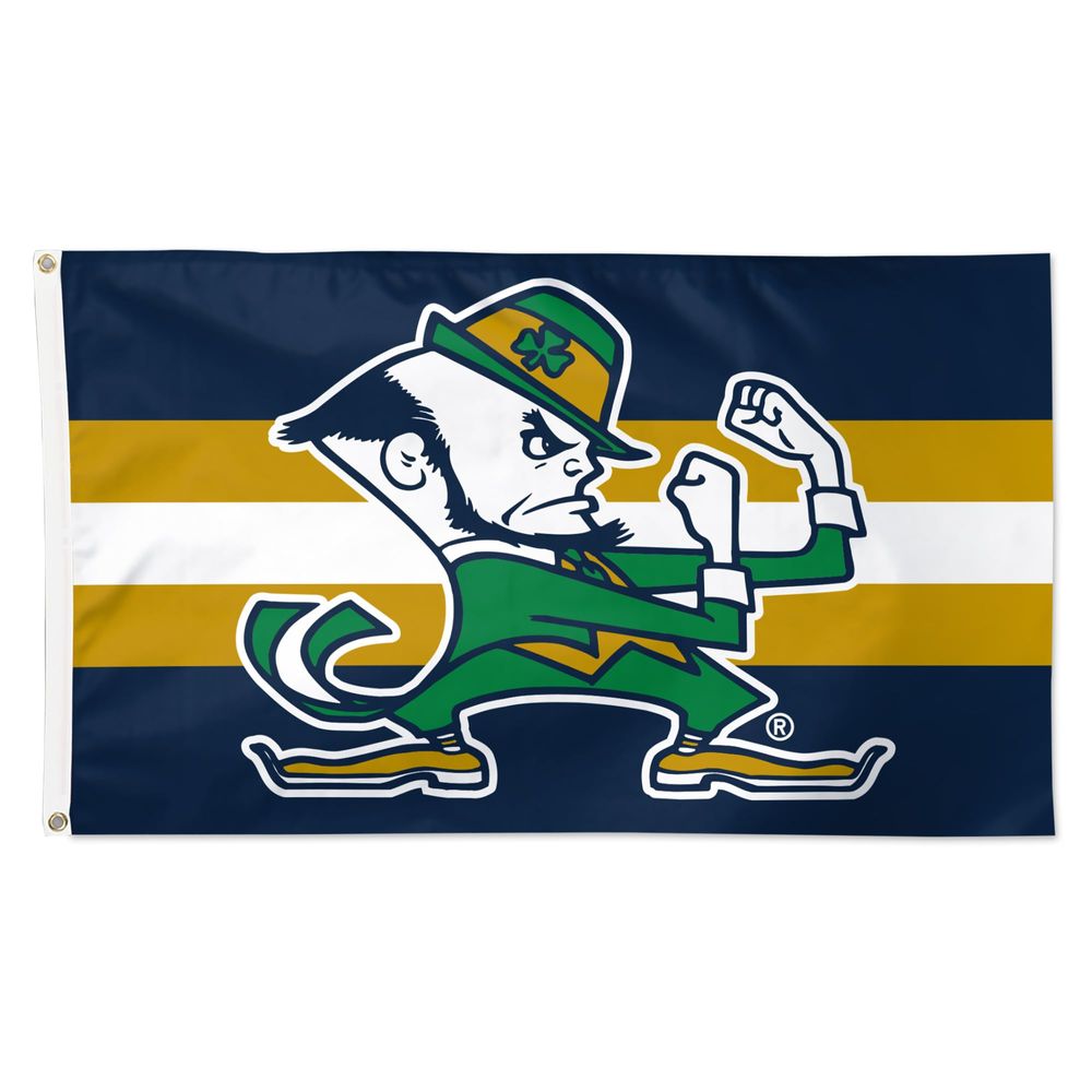 WinCraft Notre Dame Fighting Irish 3' x 5' Horizontal Stripe Deluxe Single-Sided Flag