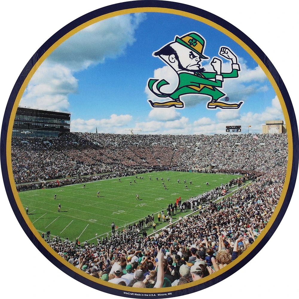 WinCraft Notre Dame Fighting Irish Round Puzzle 500 pièces