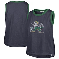Débardeur bleu marine « 47 » pour femme Notre Dame Fighting Irish Premier Ringer