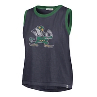 Débardeur bleu marine « 47 » pour femme Notre Dame Fighting Irish Premier Ringer