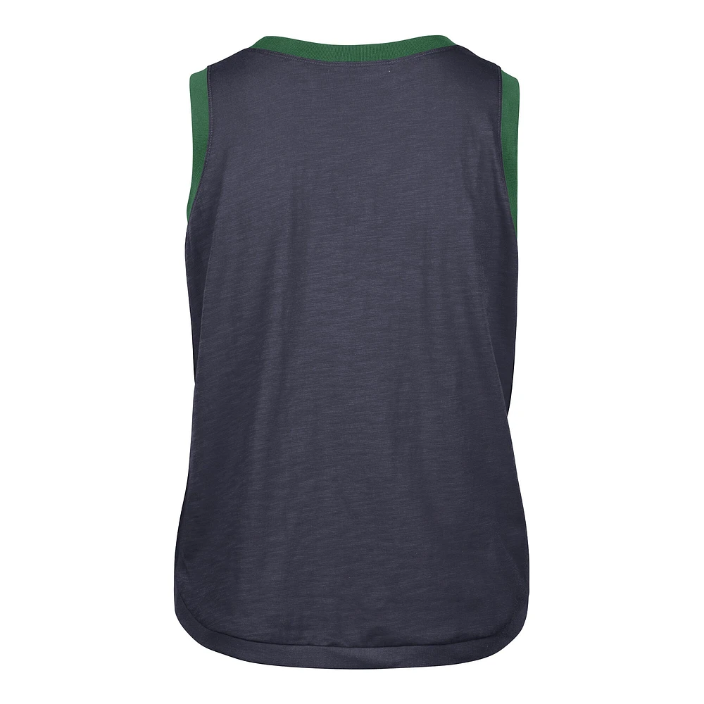 Débardeur bleu marine « 47 » pour femme Notre Dame Fighting Irish Premier Ringer
