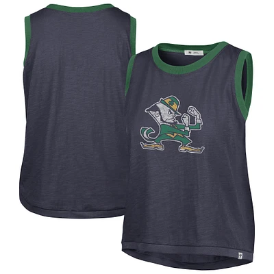 Débardeur bleu marine « 47 » pour femme Notre Dame Fighting Irish Premier Ringer