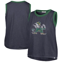 Débardeur bleu marine « 47 » pour femme Notre Dame Fighting Irish Premier Ringer