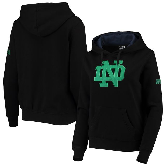 Sweat noir Notre Dame Fighting Irish Big Logo pour femme