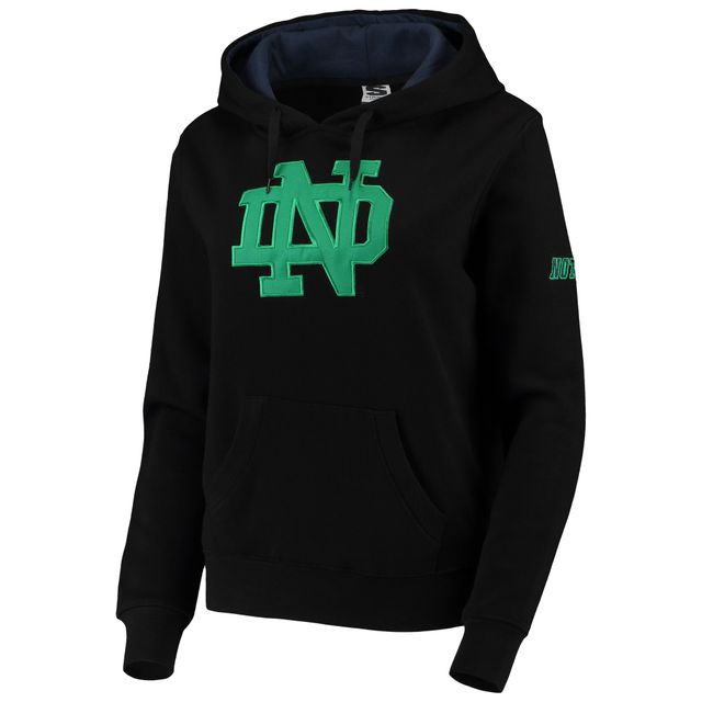 Sweat noir Notre Dame Fighting Irish Big Logo pour femme