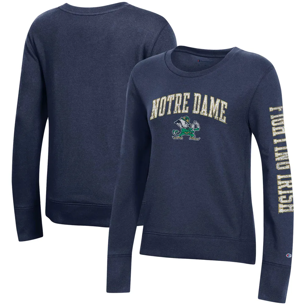 medier Billy ged ubemandede Lids Notre Dame Fighting Irish Champion Women's University 2.0 Fleece  Sweatshirt - Navy | The Shops at Willow Bend