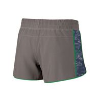 Women's Colosseum Gray/Navy Notre Dame Fighting Irish Pamela Lined Shorts