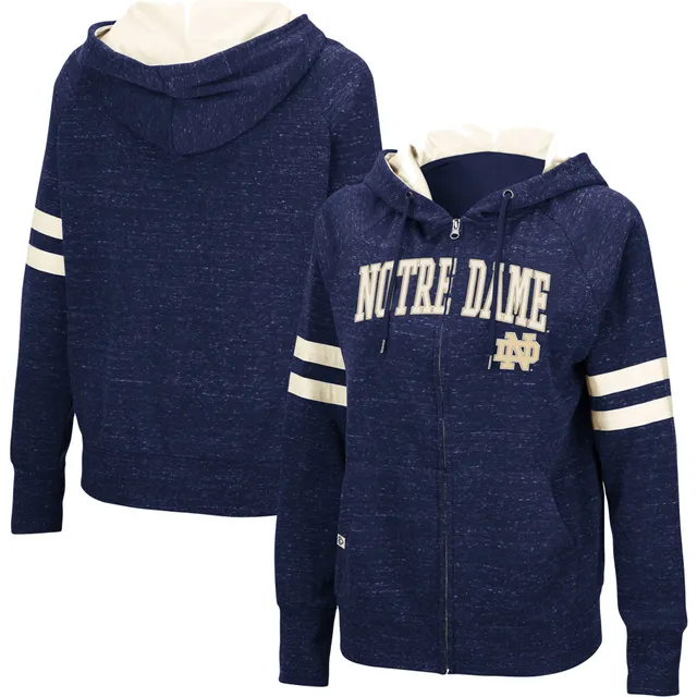 Lids Notre Dame Fighting Irish Women's Arched Name Full Zip Hoodie