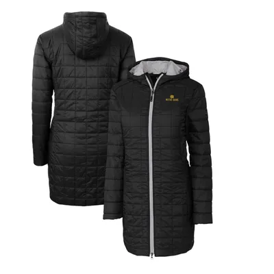 Notre Dame Fighting Irish Cutter & Buck Women's Rainier Primaloft Eco Hooded Long Coat