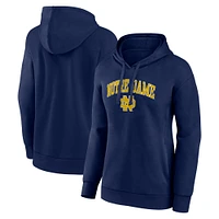 Sweat à capuche pour femme Fanatics Navy Notre Dame Fighting Irish Campus