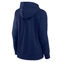 Women's Fanatics Navy Notre Dame Fighting Irish Pullover Hoodie
