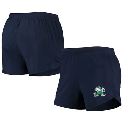 Notre Dame Fighting Irish Under Armour Women's Fly By Run 2.0 Performance Shorts - Navy