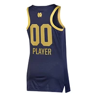 Maillot de basket-ball pour femme Under Armour Navy Notre Dame Fighting Irish Pick-A-Player NIL