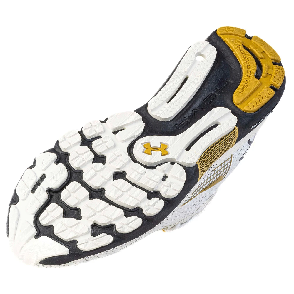 Chaussures de course Under Armour blanches Notre Dame Fighting Irish Infinite 5 pour femmes