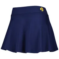 Jupe fluide Notre Dame Fighting Irish ZooZatz pour femme Bleu marine