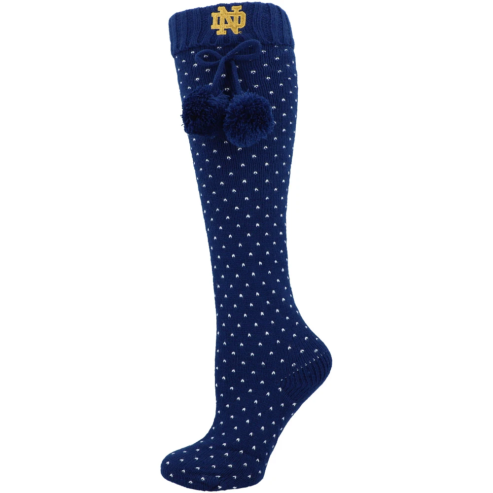 Lids Notre Dame Fighting Irish ZooZatz Women's Shine Liquid Leggings - Navy