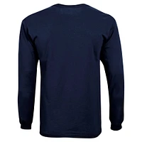 Youth Champion Navy Notre Dame Fighting Irish Arch Over Logo Long Sleeve T-Shirt