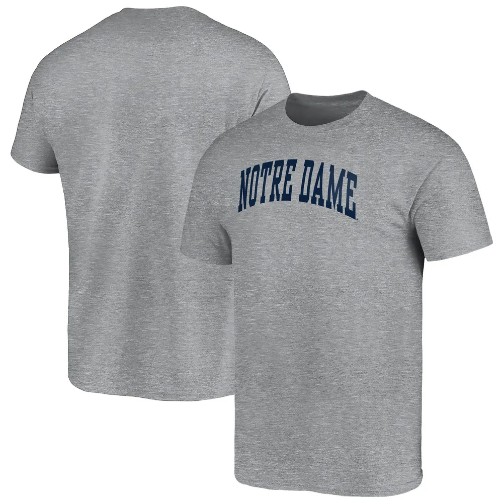 Lids Notre Dame Fighting Irish Branded Youth Basic Arch T-Shirt - Gray | Green Tree Mall