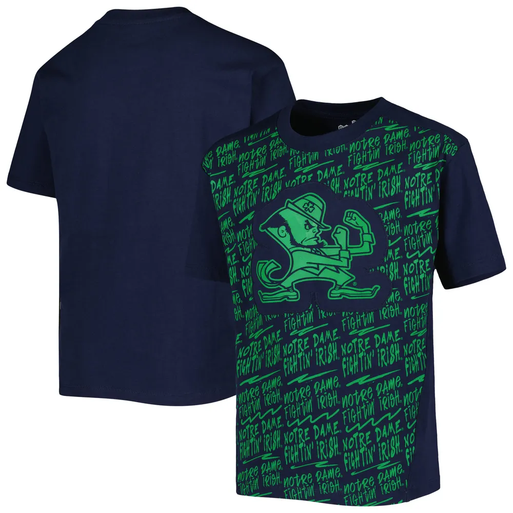 T-shirt exemplaire de la marine jeunesse Notre Dame Fighting Irish