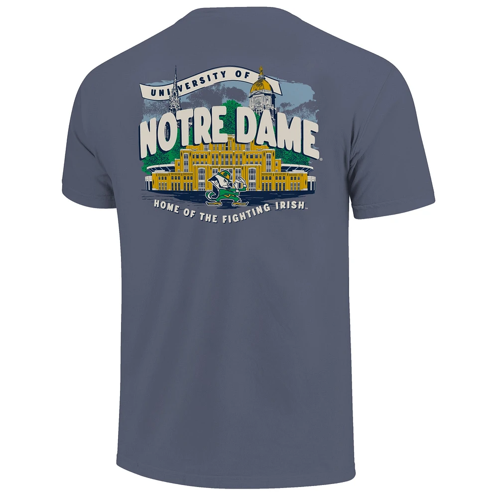 Youth  Navy Notre Dame Fighting Irish Local Campus Scene T-Shirt
