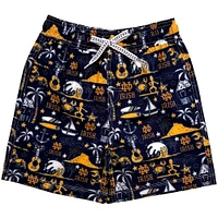 Maillot de bain Luau Fighting Irish Notre Dame pour jeunes Wes & Willy Navy