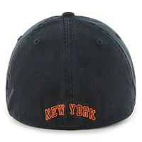 Men's '47 Black NY Giants Cooperstown Collection Franchise Fitted Hat
