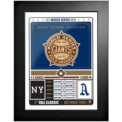 NY Giants - 12'' x 16'' 1905 Fall Classic Framed Photo