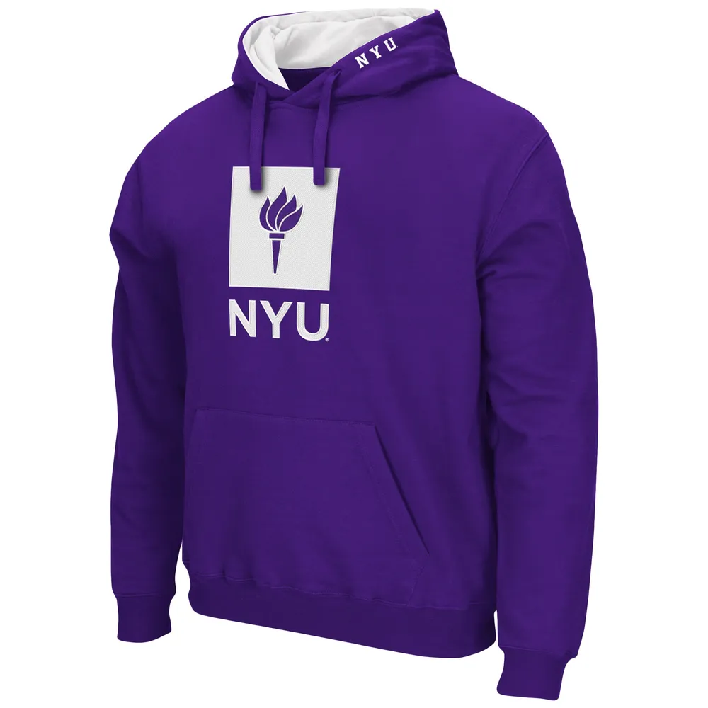 Colosseum Purple NYU Violets Arch and Logo Pull à capuche pour hommes