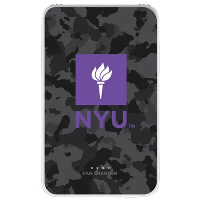 NYU Violets Urban Camo Design 10,000 mAh Portable Power Pack