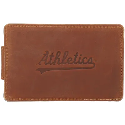 New York Jets Tokens & Icons Game-Used Uniform Leather Wallet