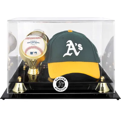 Oakland Athletics Fanatics Authentic Acrylic Cap and Baseball Logo Display Case
