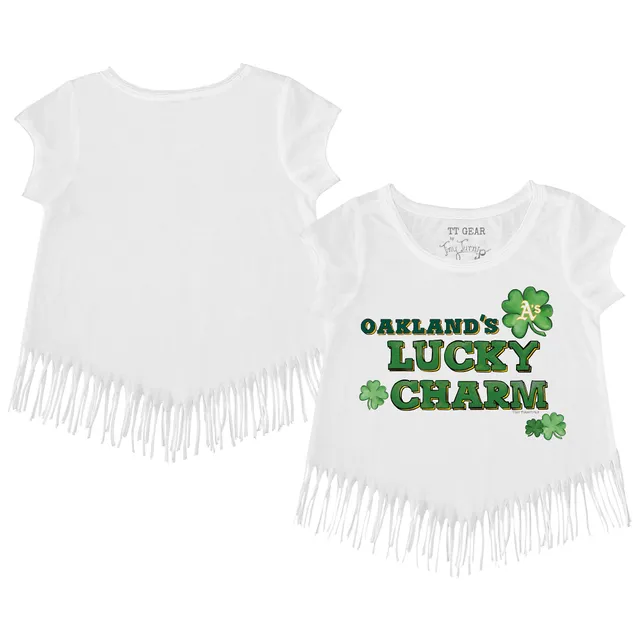 Lids Oakland Athletics Tiny Turnip Women's Heart Lolly T-Shirt