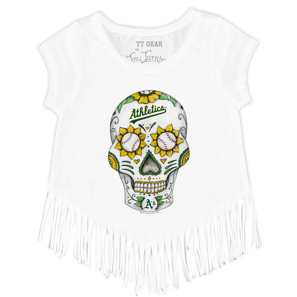 Lids Oakland Athletics Tiny Turnip Women's Lucky Charm T-Shirt - White