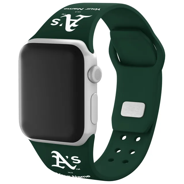 Gametime Green Bay Packers Leather Band Fits Apple Watch (42/44mm M/L Tan). Watch Not included.